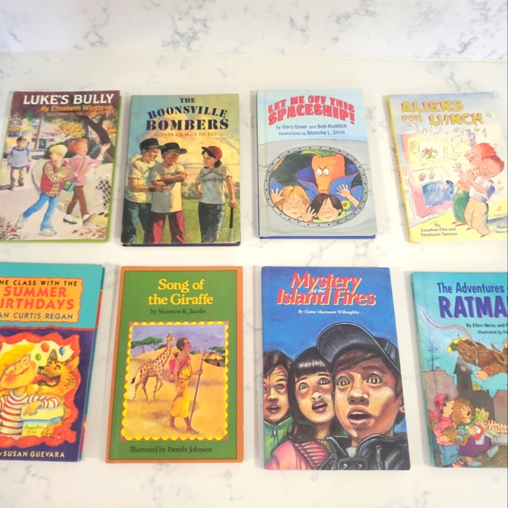 Vintage 90s Weekly Readers Book Lot